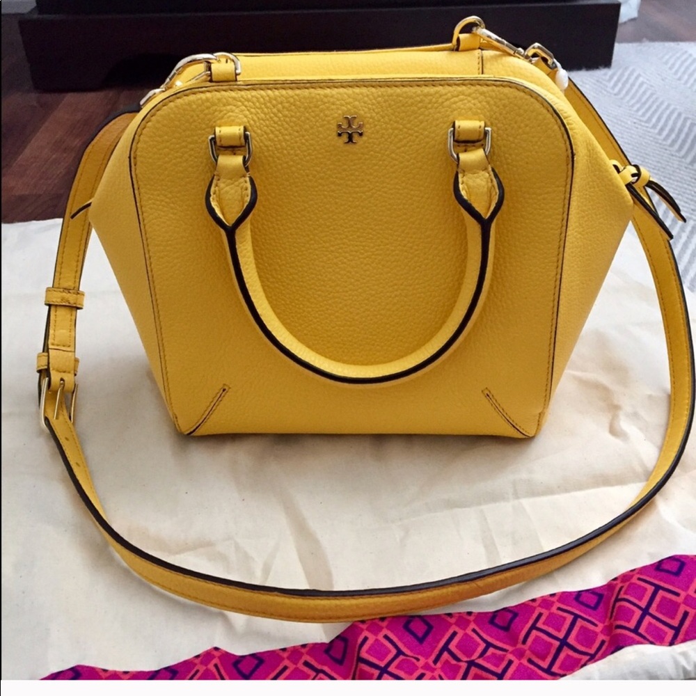 Authentic Tory Burch Medium Squared Tote